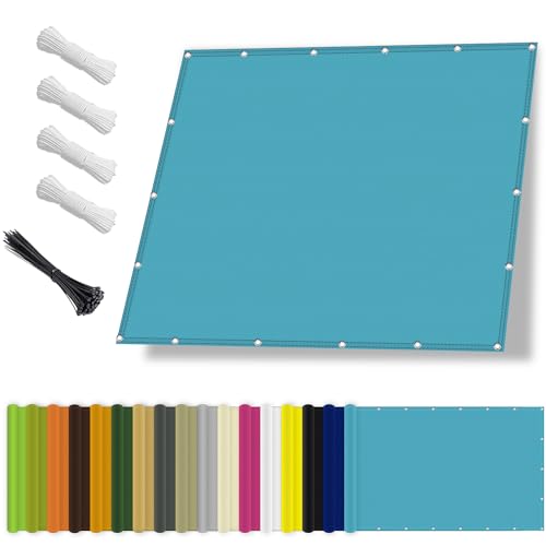 Sonnensegel wasserdicht 2x4M,Sonnenschutz- und Wetterschutz-Markise, UV-Schutz Schattiernetz mit Ösen und Kordel für Garten und Terrasse-BlauerSee Sonnensegel wasserdicht 2x4M,Sonnenschutz- und Wetterschutz-Markise, UV-Schutz Schattiernetz mit Ösen und Kordel für Garten und Terrasse-BlauerSee von Sichtschutz