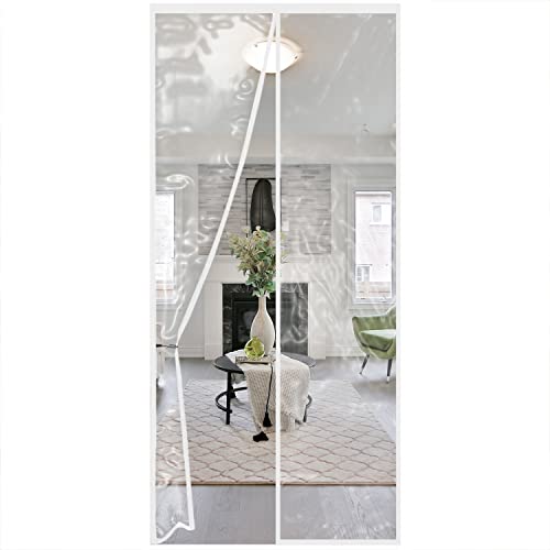 Wärmeschutzvorhang 85x190cm, Magnet Wärmeschutzvorhang für Türen, Kälteschutz und Wärmeschutz im Winter, Ideal für die Nutzung von Klimaanlagen im Sommer, Kinderleichte Klebemontage Ohne Bohren Wärmeschutzvorhang 85x190cm, Magnet Wärmeschutzvorhang für Türen, Kälteschutz und Wärmeschutz im Winter, Ideal für die Nutzung von Klimaanlagen im Sommer, Kinderleichte Klebemontage Ohne Bohren von Sichtschutz