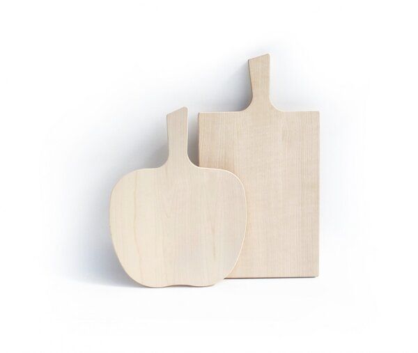 Side by Side Schneidebretter Süßes oder Saures (Eiche oder Ahorn) von Side by Side