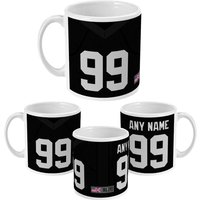 Las Vegas Raiders 2021/22 Thema Personalisierter Jersey 11Oz Becher von SidelineSport