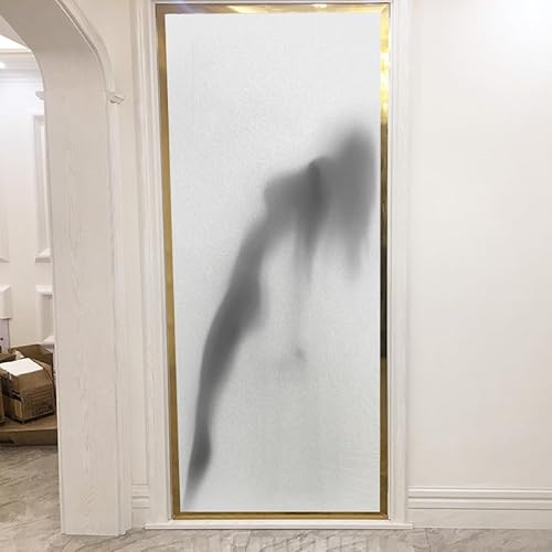 Fensterfolie Fensterfolie Blickdicht Folie Fenster Sichtschutz Milchglasfolie Selbstklebend Fenster Statisch Haftend Ohne Klebstoff Folie Sichtschutz Anti Uv Für Zuhause Büro 30x200cm von Siebe