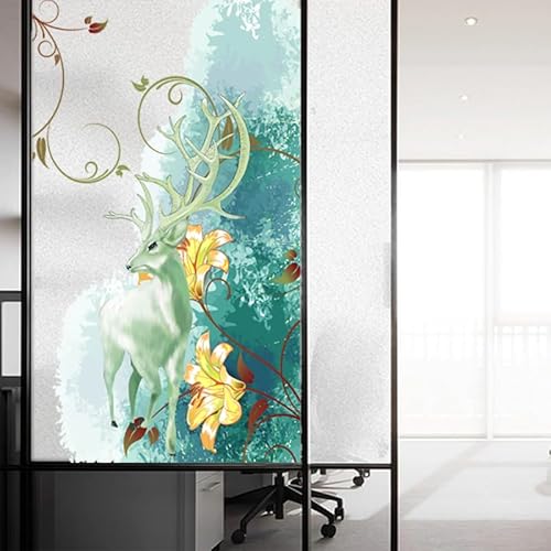 Fensterfolie Grüner Hirsch Fensterfolie Blickdicht Folie Fenster Sichtschutz Milchglasfolie Selbstklebend Fenster Statisch Haftend Ohne Klebstoff Folie Sichtschutz Anti Uv Für Zuhause Büro 30x200cm Fensterfolie Grüner Hirsch Fensterfolie Blickdicht Folie Fenster Sichtschutz Milchglasfolie Selbstklebend Fenster Statisch Haftend Ohne Klebstoff Folie Sichtschutz Anti Uv Für Zuhause Büro 30x200cm von Siebe