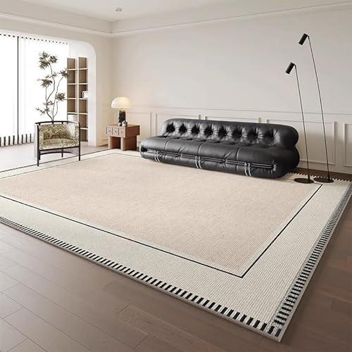 Siebe Teppich 60X90Cm Schwarze Linien Teppiche Schlafzimmer,Teppich Waschbarer Weiche,Teppiche Bequeme ​Für Wohnkultur,Teppiche Dekorative,rutschfeste von Siebe