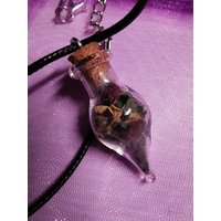 Schutzzauber Amulett Schutzamulett Hexenfläschchen Kettenanhänger Schutzzauber Amulett Schutzamulett Hexenfläschchen Kettenanhänger von Siebenraben