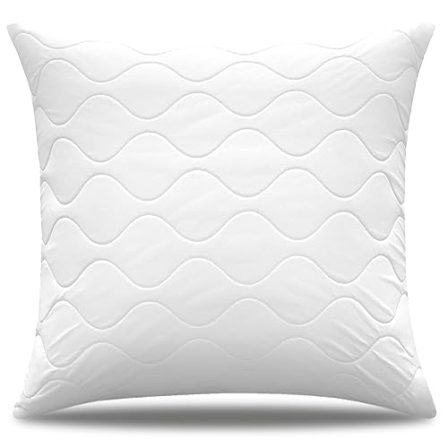 Siebenschläfer Kopfkissen 80x80 – Nachfüllbares Kissen mit Mikrofaser-Füllung (80 x 80 cm) von Siebenschläfer