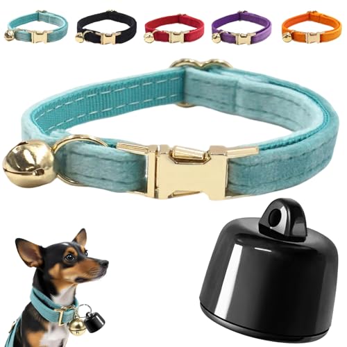 GPS Tracker, Mini Tracker Location Tracking Collar for Cat Dog Pet and Luggage, Compatible iOS and Android, No Monthly Fees (01) von Siebkorb