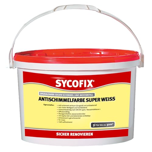 SYCOFIX Anti-Schimmel-Farbe 5 Liter - 2740966 von Sieder
