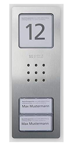 Siedle 210008734-00 Gegensprechanlage Edelstahl, Multicolor von Siedle
