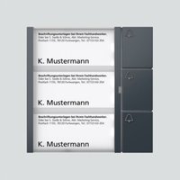 Siedle&Söhne Bus-Tasten-Modul anthrazitgrau BTM 650-03 AG Siedle&Söhne Bus-Tasten-Modul anthrazitgrau BTM 650-03 AG von Siedle