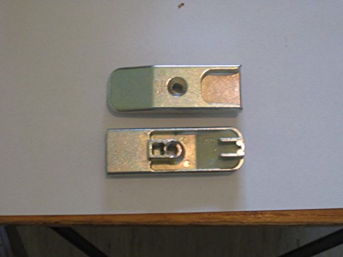 Siegenia Schliessblech 56 Titan Silber Typ 0807 auch A0807 für Holz Euronut von SIEGENIA