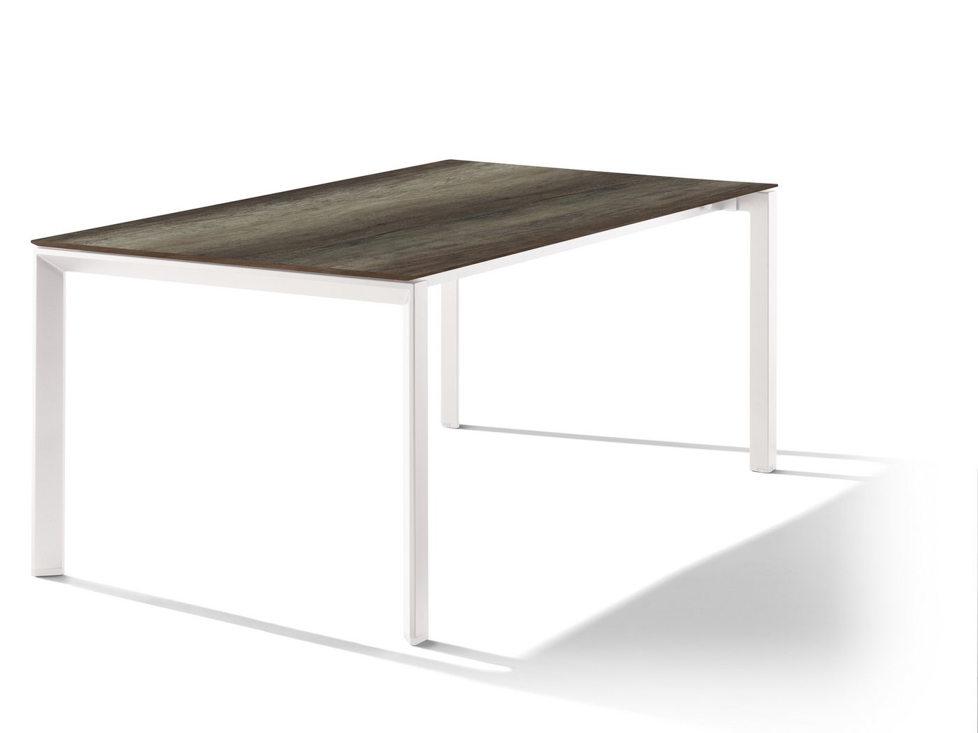 Sieger Gartenmöbel Tischplatte in Eiche dunkel, Polytec® - 180x1,2x100cm (BxHxT) von Sieger Gartenmöbel