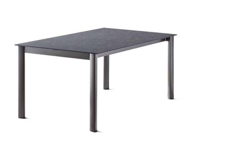Sieger Gartenmöbel Tischplatte in Schiefer anthrazit, Polytec® - 160x1x100cm (BxHxT) von Sieger Gartenmöbel