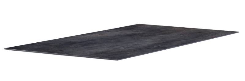 Sieger Gartenmöbel Tischplatte in Zement anthrazit, Polytec® - 160x1,2x90cm (BxHxT) von Sieger Gartenmöbel