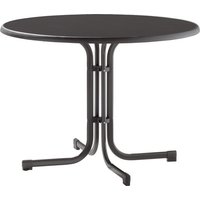 SIEGER Klapptisch »Boulevard«, BxHxT: 100 x 72 x 100 cm, Tischplatte: Mecalit-pro - grau SIEGER Klapptisch »Boulevard«, BxHxT: 100 x 72 x 100 cm, Tischplatte: Mecalit-pro - grau von Sieger