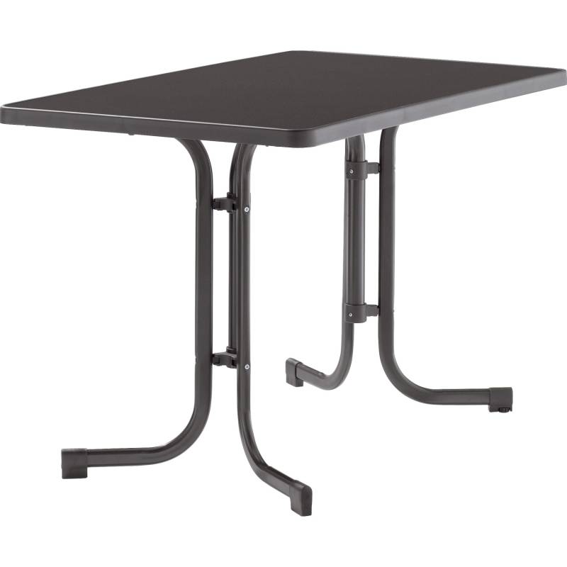 Sieger Klapptisch Rechteckig Eisengrau 70 cm x 115 cm von Sieger
