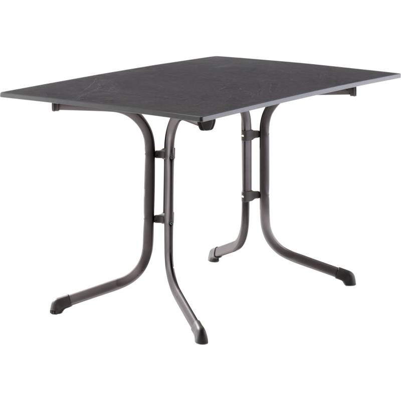 Sieger Boulevard-Klapptisch 120 x 80 cm mit vivodur-Tischplatte Eisengrau von Sieger