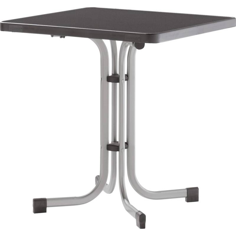 Sieger Klapptisch Quadratisch Graphit 70 cm x 70 cm von Sieger