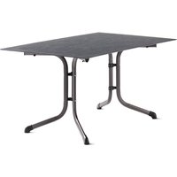 Sieger Boulevard Klapptische Stahlrohr/Polytec Ø85 cm bis 140 cm von Sieger