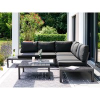 Sieger Cordoba Loungeset 4tlg. mit Tisch Aluminium von Sieger