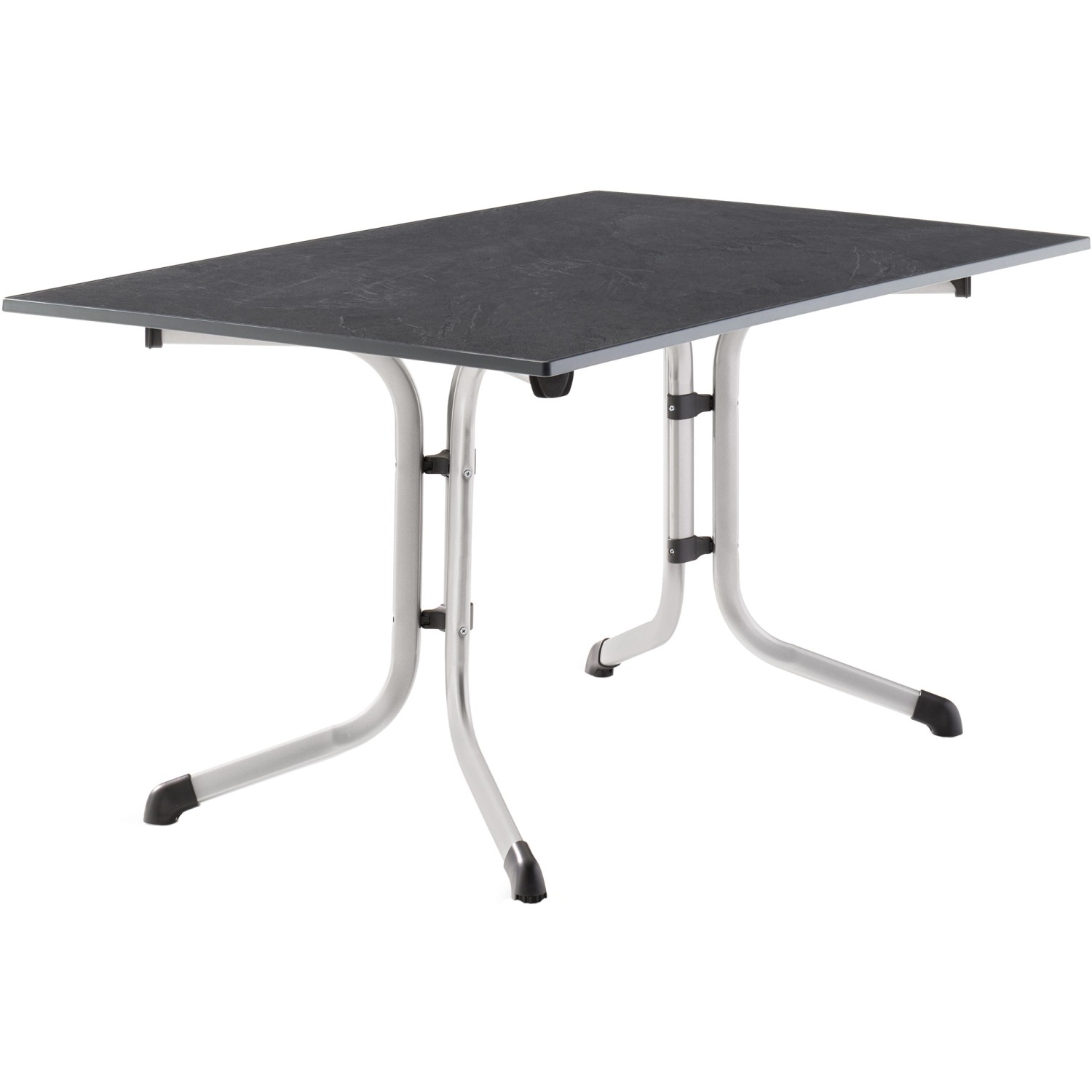 Sieger Klapptisch Quadratisch Silber/Graphit 90 cm x 140 cm Sieger Klapptisch Quadratisch Silber/Graphit 90 cm x 140 cm von Sieger