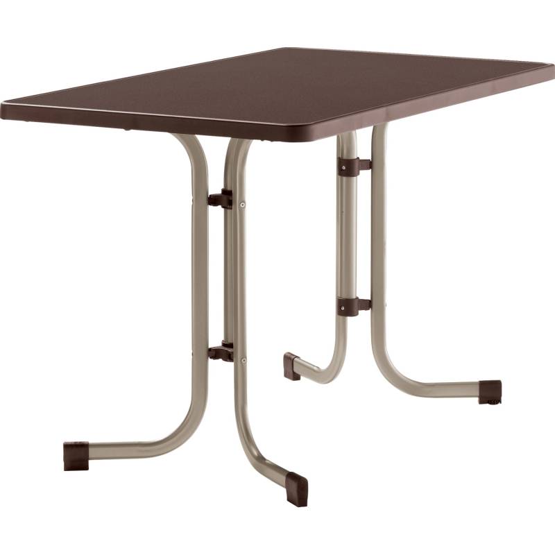 Sieger Klapptisch Rechteckig Champagner 70 cm x 115 cm von Sieger