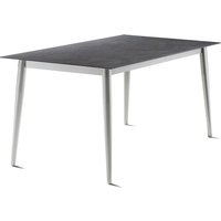 Sieger Lofttisch Rundrohr Aluminium/Polytec 160 oder 220 cm von Sieger