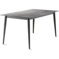 Sieger Lofttisch Rundrohr Aluminium/Polytec 160 oder 220 cm von Sieger