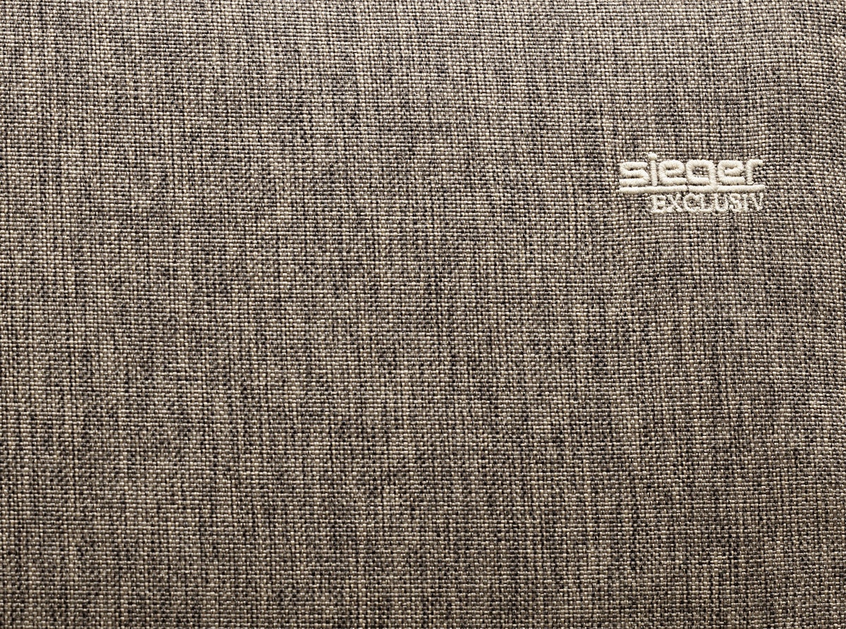 Sieger Sitzkissen / Hocker-Auflage 49 x 49 x 4 cm, 100 % Polypropylen Marone von Sieger