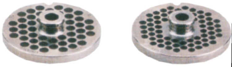 Satz-Lochscheiben Stahl für Fleischwolf Gr. 22 Satz-Lochscheiben Stahl für Fleischwolf Gr. 22 von Siegmar Dietrich