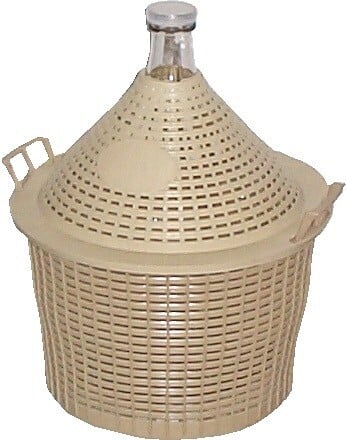 Weinballon mit Kunststoff-Korb Weinballon mit Kunststoff-Korb von Siegmar Dietrich