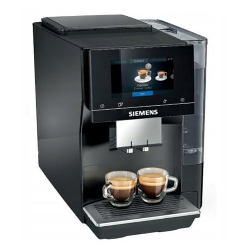 Siemens AG Kaffeemaschine Superautomatik TP703R09 Schwarz 1500 W 19 Bar 2,4 l 2 Tassen von Siemens AG