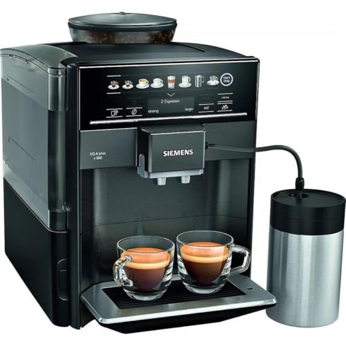 Siemens AG TE653M19RW Kaffeevollautomat, Schwarz, 1500 W, 15 Bar, 300 g, 1,7 l - Marke EAN: 4242003887592 von Siemens AG
