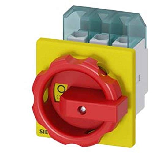 SIEMENS Haupt-/Not-Aus-Schalter 3polig 25A 9,5kW/400V 3LD2103-0TK53 SIEMENS Haupt-/Not-Aus-Schalter 3polig 25A 9,5kW/400V 3LD2103-0TK53 von SIEMENS