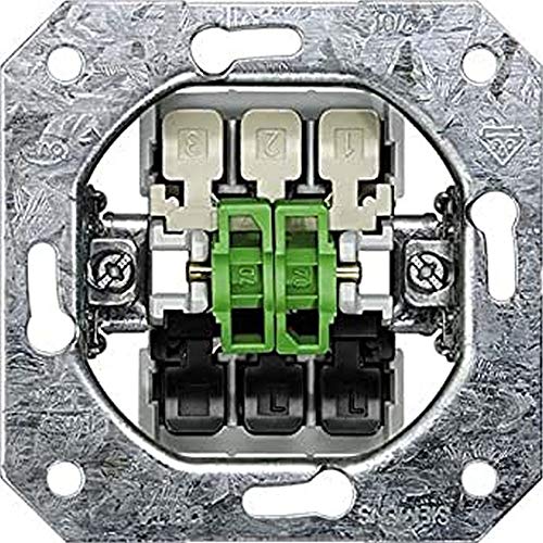 BJC Delta Mechanismen – Taster Doppelt 1 Taster + 1 Schalterprogramm BJC Delta Mechanismen – Taster Doppelt 1 Taster + 1 Schalterprogramm von SIEMENS