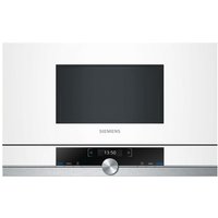 Siemens - eingebaute Mikrowelle 21l 900w weiß - bf634lgw1 von Siemens