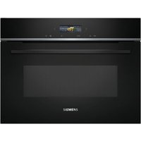 Siemens - iQ700, Einbau-Mikrowelle, 60 x 45 cm, Schwarz, Edelstahl CE732GXB1 - Schwarz,Edelstahl von Siemens