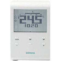 Raumthermostat mit Auto-Zeitschaltprogramm und LCD, Batterie von Siemens