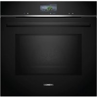 SIEMENS Backofen mit Mikrowelle "HM736GAB1", iQ700, HM736GAB1, mit 1-fach-Teleskopauszug, ecoClean von Siemens