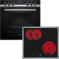 SIEMENS Elektro-Herd-Set "HE517GBS3" mit Teleskopauszug nachrüstbar 3D Heißluft SIEMENS Elektro-Herd-Set "HE517GBS3" mit Teleskopauszug nachrüstbar 3D Heißluft von Siemens