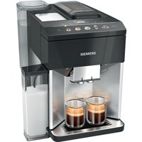 SIEMENS Kaffeevollautomat "EQ500 integral TQ517D03, intuitives Farbdisplay, Doppeltassenfunktion" integrierter Milchbehälter, automatische Dampfreinigung, edelstahl von Siemens