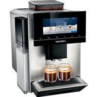 SIEMENS Kaffeevollautomat "EQ900 TQ903DZ3, auto. Reinigen und Entkalken, 6,8" TFT-Display", Barista-Mode, App-Steuerung, Geräuschreduzierung, 3 Profile, edelstahl von Siemens