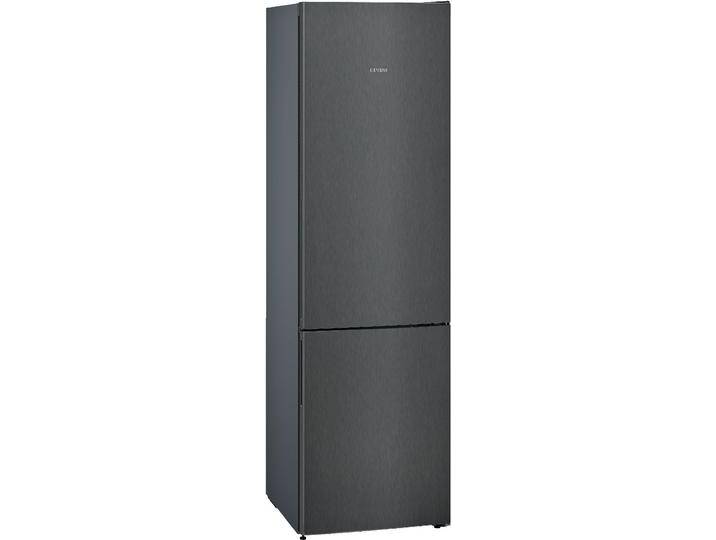 SIEMENS Kühl-/Gefrierkombination KG39E8XBA , B (A-G), schwarz (gebürsteter schwarzer stahl antifingerprint), B:60cm H:201cm T:65cm, Kühlschränke, lowFrost, hyperFresh Schublade, bigBox, LED-Licht, Flaschenregal von Siemens