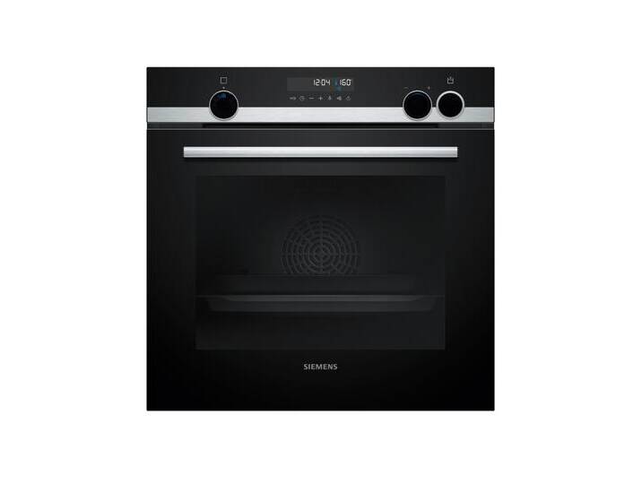 SIEMENS Pyrolyse Backofen HR578GFS7F , A+ (A+++-D), grau (edelstahl), B:59,4cm H:59,5cm T:54,8cm, Backöfen von Siemens