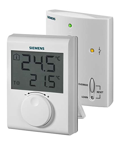 SIEMENS - RDH100RF/SET Raumthermostat-Funkset (Sender und Empfänger) von Siemens