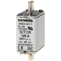 Siemens 3NE10212 Sicherungseinsatz Sicherungsgröße = 0 100A 690V 3St. von Siemens