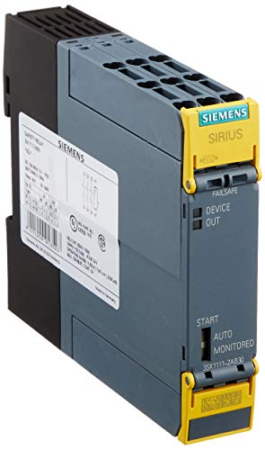 Siemens Sirius Sicherheits-Relais, 3na+1nc, 24 V AC/DC, Push-In von Siemens