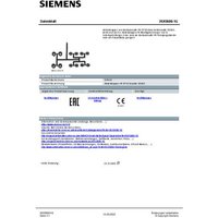 Siemens 3SX56001G 3SX5600-1G Abdeckkappe 1St. Siemens 3SX56001G 3SX5600-1G Abdeckkappe 1St. von Siemens