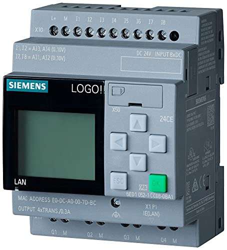 Siemens 6ED1052-1MD08-0BA1 SPS-Steuerungsmodul 12 V/DC, 24 V/DC von Siemens