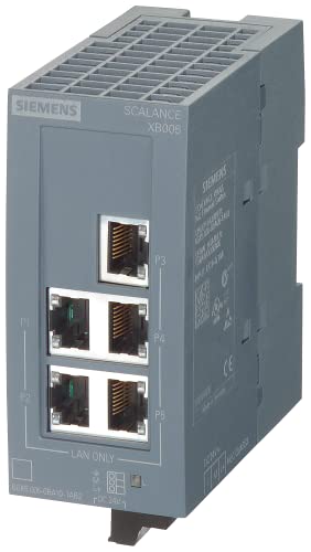 Siemens 6GK5005-0BA00-1AB2 Industrial Ethernet Switch 100MBit/s, Grau von Siemens