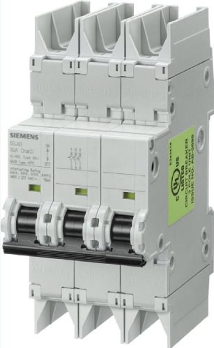 Siemens – Automatik MAGNETOTERMICO 10 kA 3pol C 10 A 489 – 480y/277 V von Siemens